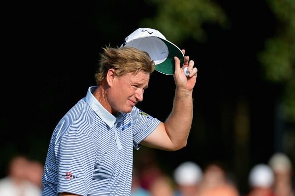 Golf: Lethargic Ernie Els maintains lead in Munich