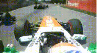 Sutil's 360 spin, Canada