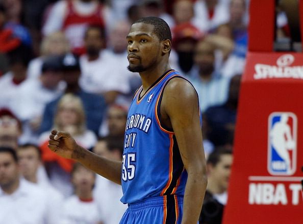 Kevin Durant #35 of the Oklahoma City Thunder (Getty Images)