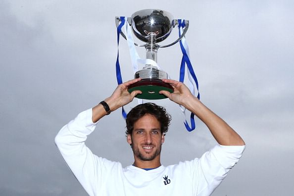 Windswept Elena Vesnina, Feliciano Lopez sail to Eastbourne titles