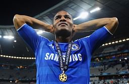 Florent Malouda's interacts with local footballers in Jamaican visit