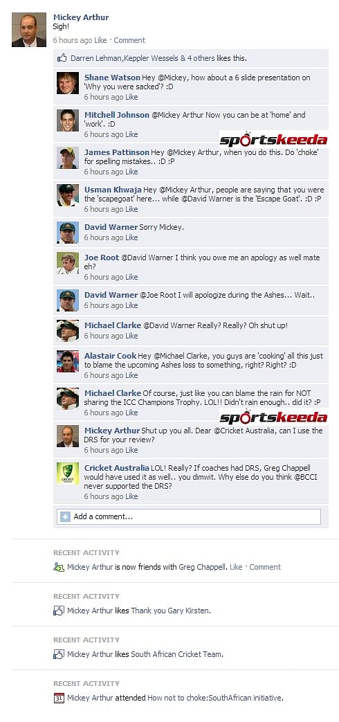 Video: Mickey Arthur - 'You live and die by the sword'