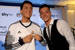 Ozil gets the Madame Tussaud's wax treatment