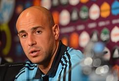 Reina confirms he is happy to continue with Liverpool