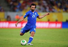 Pirlo out of Italy's clash with Brazil