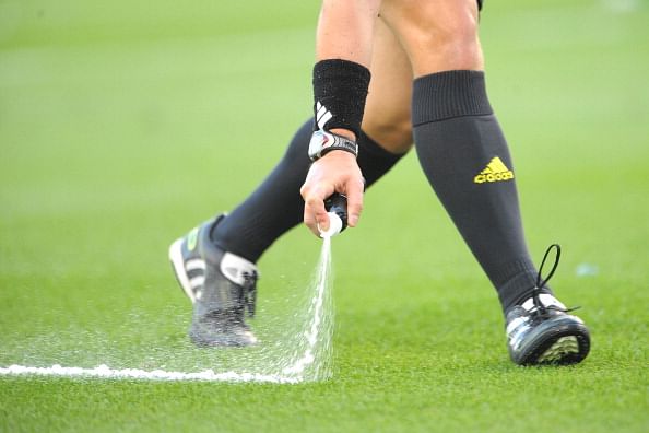 FIFA set to use aerosol spray for free kicks at under-20 World Cup