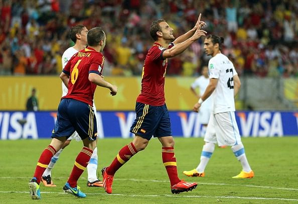 Soldado says Spain must find goal-den touch