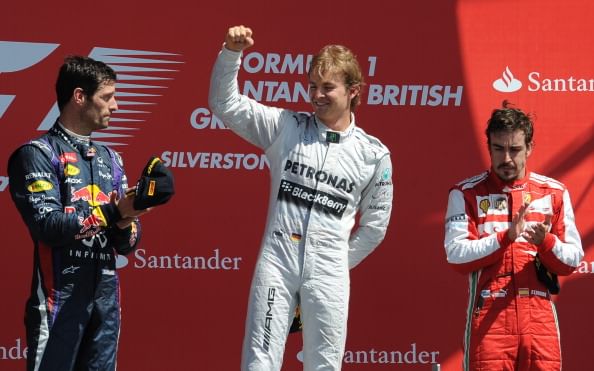 Rosberg wins dramatic British GP