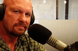 Steve Austin hosts Kurt Angle in his podcast, Bully Ray Q&A on Saturday