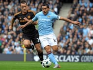 Manchester City's Argentinian forward Ca