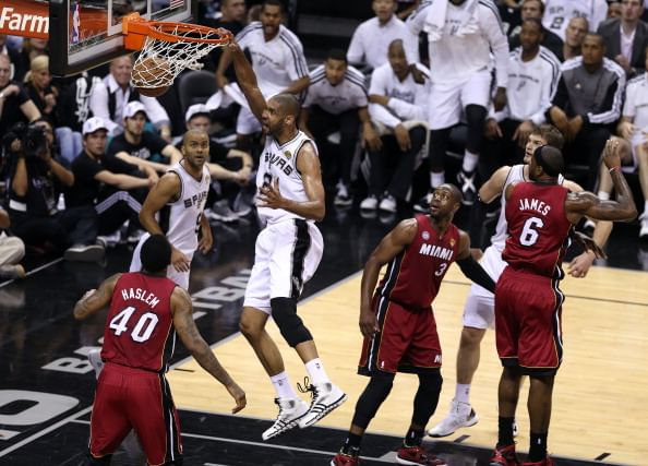 Spurs heat game on sale 6