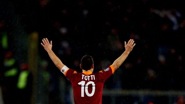 A true Roman legend: Francesco Totti