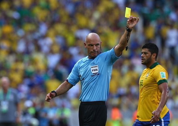 FIFA Confederations Cup: English ref Howard Webb 'moved' by Brazil singing