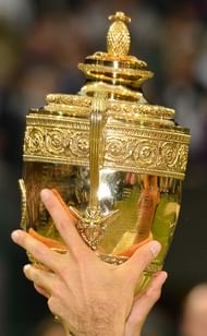 The face of Switzerland's Roger Federer