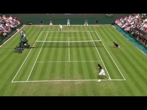 Video: Dustin Brown hits incredible leaping tweener winner over John Isner