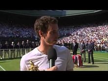 Video: Andy Murray's Wimbledon Championship winning speech