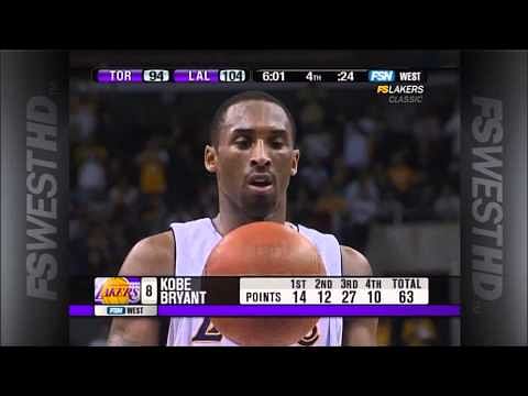 Video: Kobe Bryant 81 Points Game - Second highest ever
