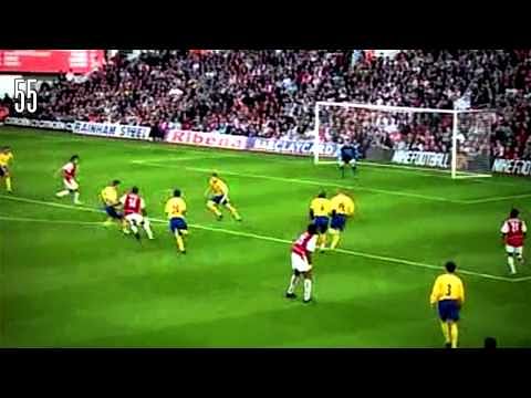Video: Thierry Henry's 106 assists for Arsenal