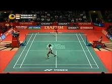 Video: Incredible Badminton rally