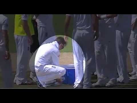 Video: Graeme Swann tampering with the ball in Ashes?