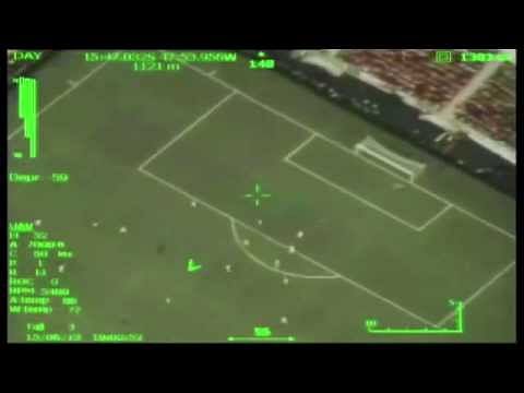 Video: Neymar's goal filmed by Brazilian Air Force