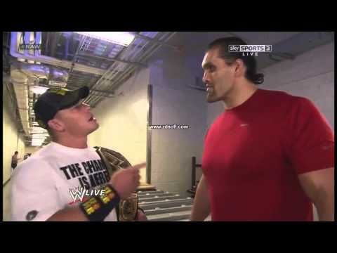 John Cena speaks hindi with the Great Khali!