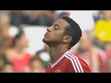 Video: Thiago Alcantara's Bayern debut against Hamburg