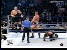 Video: Undertaker vs Big Show and Brock Lesnar - Handicap match
