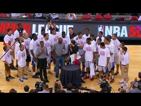 Video: Ian Clark, MVP at 2013 Summer League Championship Game