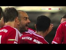 Pep Guardiola slaps Thiago Alcantara