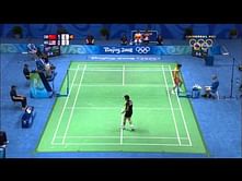 Video: Lee Chong Wei and Lin Dan fight it out for the Gold medal at Beijing Olympics