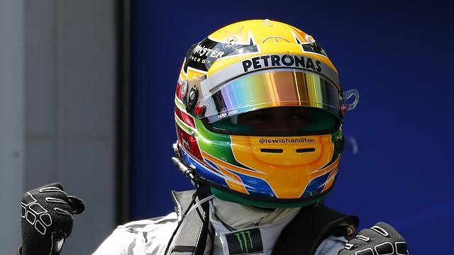Hungarian Grand Prix: Lewis Hamilton grabs pole from Sebastian Vettel