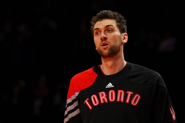 Andrea Bargnani: the Italian is headed for New York from Toronto in exchange for three players and three picks. (Getty Images)