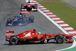Felipe Massa's retirement at the German GP was due to driver error