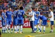 Talking Tactics: Jose Mourinho during the between Chelsea FC and the Singha Thailand All-Star XI Rajamangala Stadium on July 17, 2013 in Bangkok, Thailand. (Getty Images)