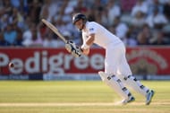 Joe Root of England hits out during day two of the 2nd Ashes Test at Lord's Cricket Ground on July 19, 2013 in London, England. (Getty Images)