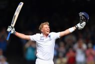 Joe Root of England celebrates his century during day three of the 2nd Ashes Test against Australia at Lord's Cricket Ground on July 20, 2013 in London, England. (Getty Images)