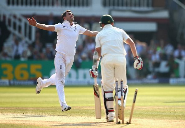 James Anderson of England has used his ability to swing the cherry the other way quite tactfully, in recent times. (Getty Images)