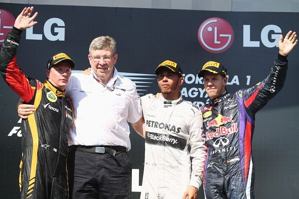 Top 10 tweets from the Hungarian Grand Prix