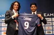 New Paris Saint-Germain Forward Edinson Cavani Attends Press Conference