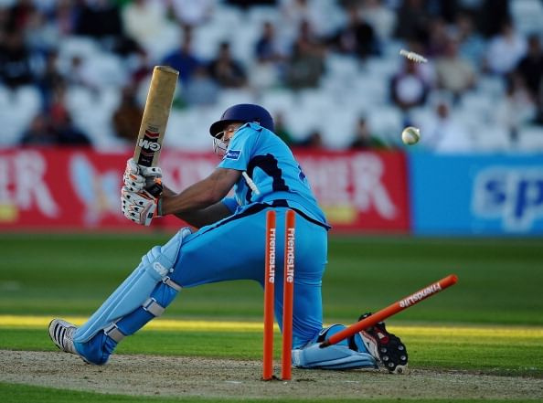 Post-match blues: Derbyshire Falcons v Leicestershire Foxes - Friends Life T20