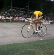 Eddy Merckx on the track, 1970
