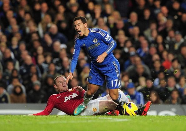 Eden Hazard: Wayne Rooney would be great signing for Chelsea