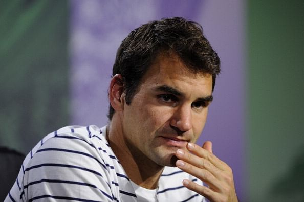 Roger Federer gifted another cow at Gstaad
