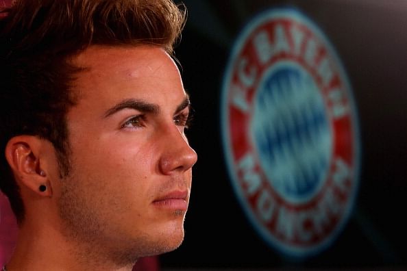 Mario Götze unveiled as an official Bayern Munich player
