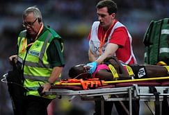 Kenyan athlete collapses during the London Anniversary Games