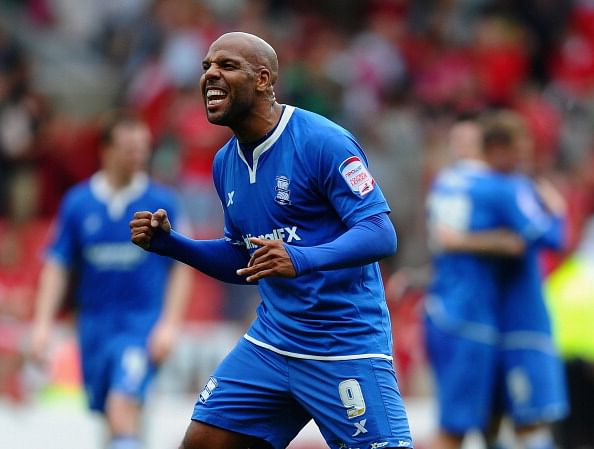Former Birmingham City striker King arrested for hit and run