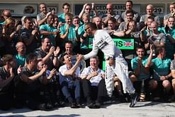Lewis Hamilton says first Mercedes win important