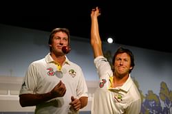 Glenn McGrath's wax statue unveiled
