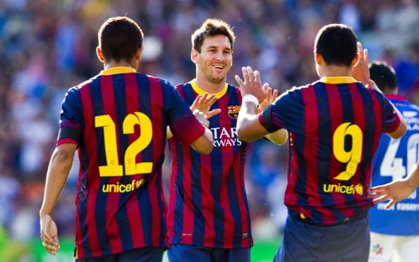 Lionel Messi stars as Barcelona demolish Valerenga 7-0